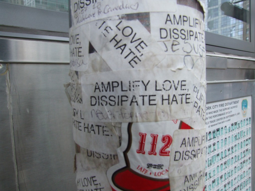 Amplify Love Dissipate Hate