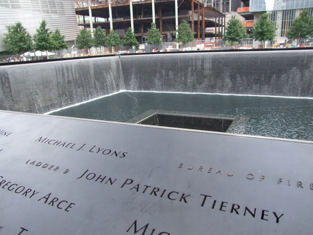 9/11 memorial pool