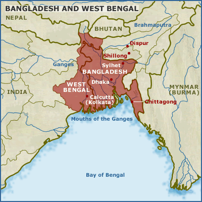bengal map