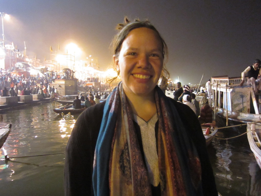 Stephanie in India.